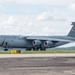 C-5 aircraft lands at Rosecrans