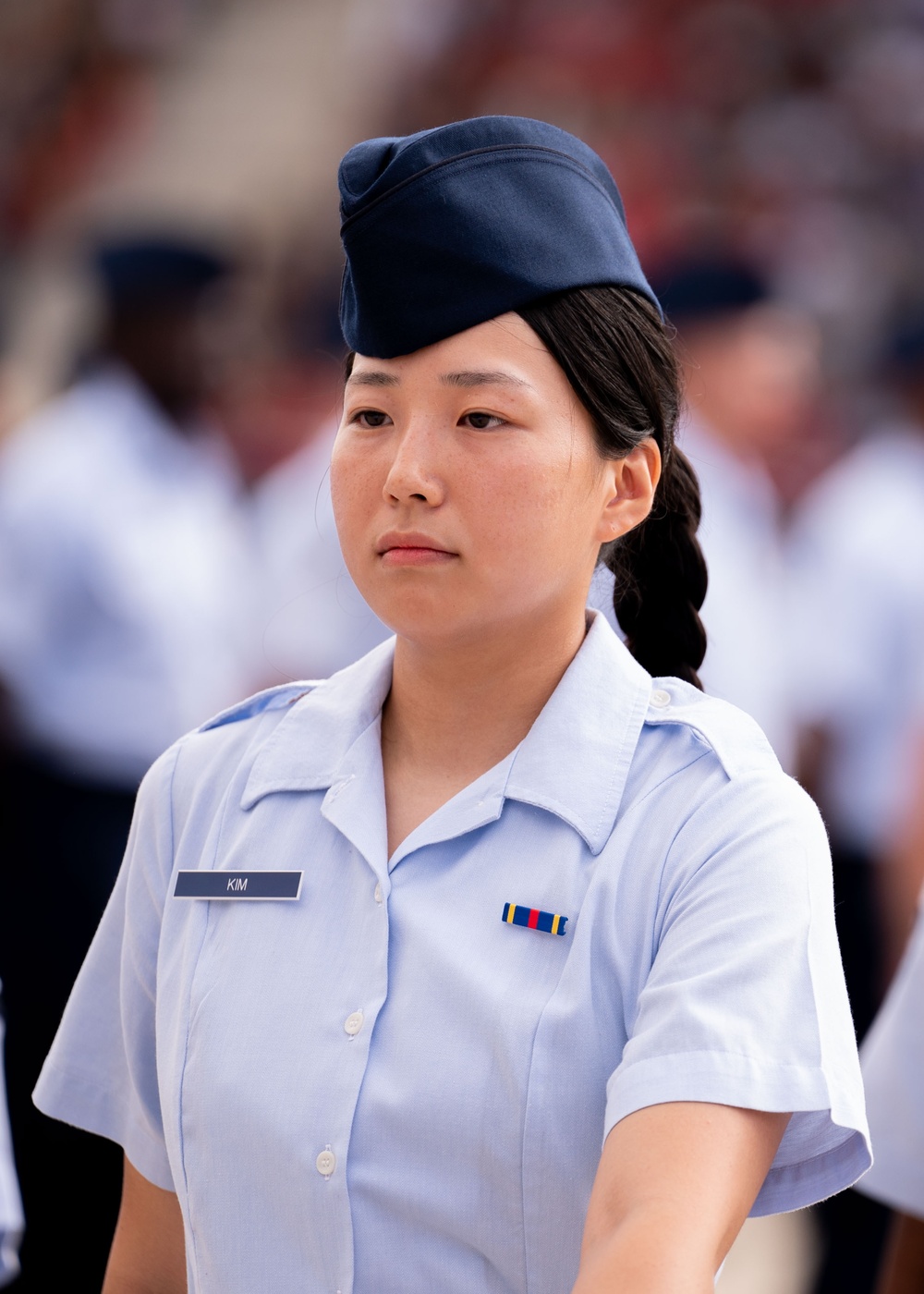 U.S. Air Force Basic Military Training Coin &amp; Retreat Ceremony
