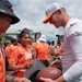 Denver Broncos host U.S. service members to train at their camp