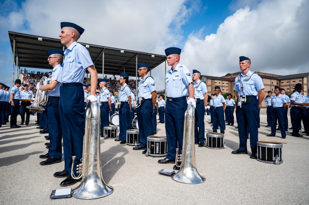 Basic Military Training Coin &amp; Retreat Ceremony