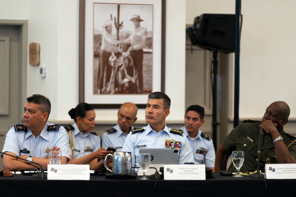 Central American and Caribbean air chiefs convene to address challenges and strengthen partnerships