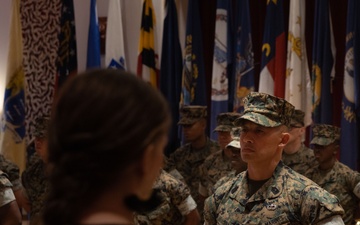 III MIG Sergeant Major Appointment Ceremony