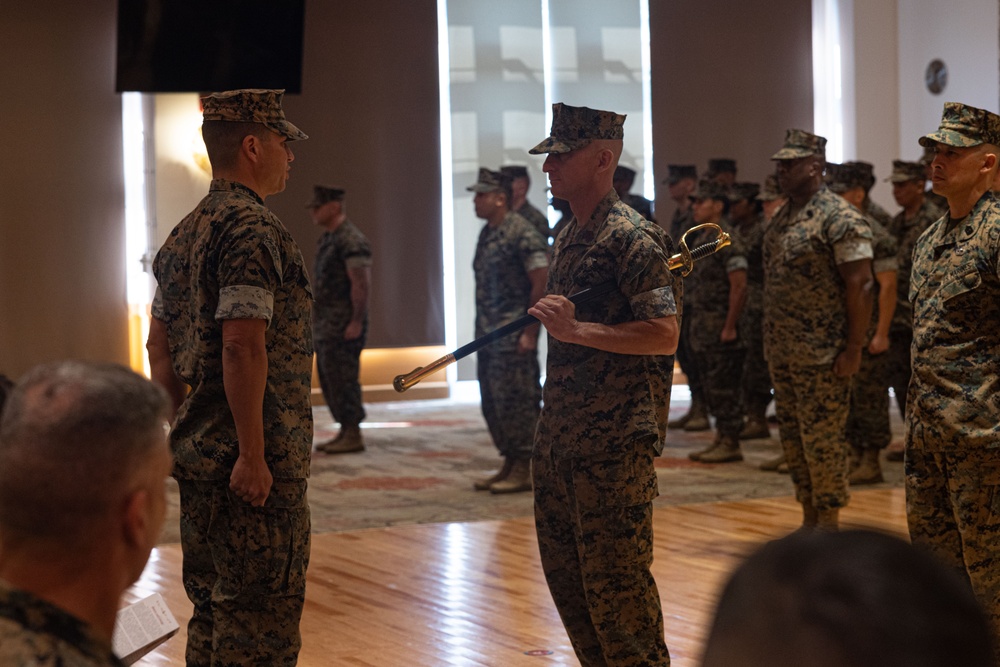 III MIG Sergeant Major Appointment Ceremony