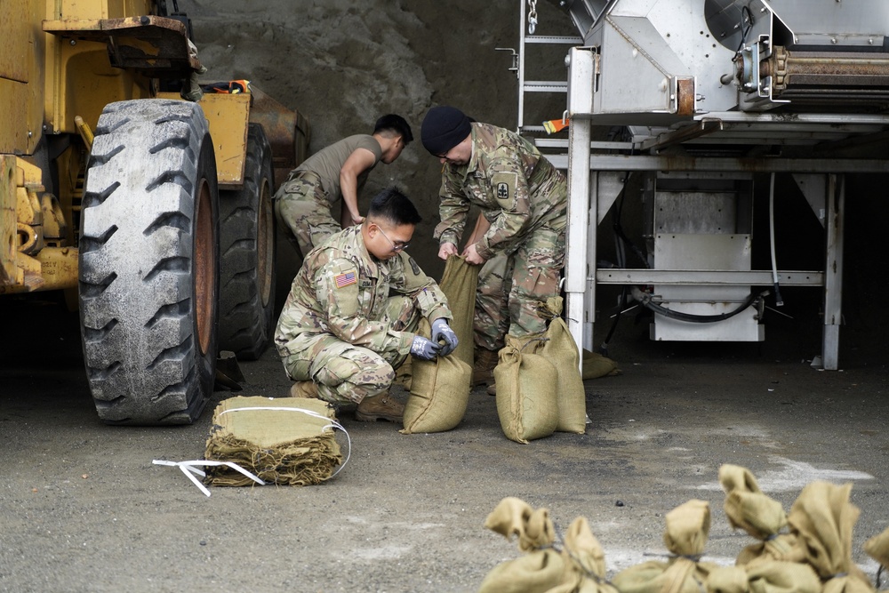 Alaska Army National Guard and U.S. Coast Guard assists with Ketchikan landslide response