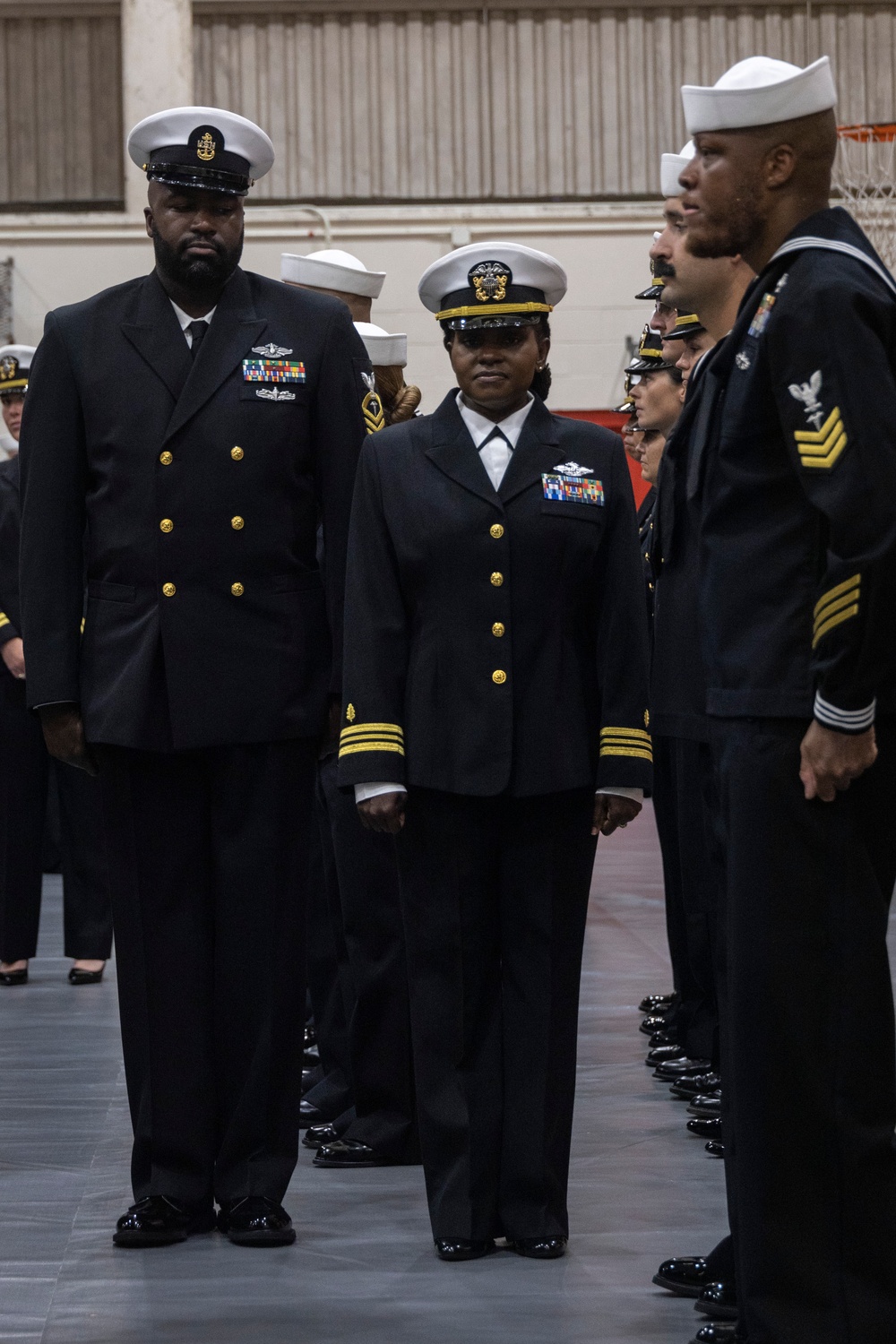 Battalion Blues: 3d Medical Battalion Conducts Quarterly Uniform Dress Blues Inspection