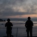 Nimitz Sailors Stand Watch on Flight Deck
