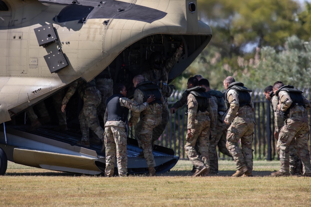 Army Reserve Best Squad Competition 2024 Helocast