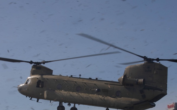 Army Reserve Best Squad Competition 2024 Helocast