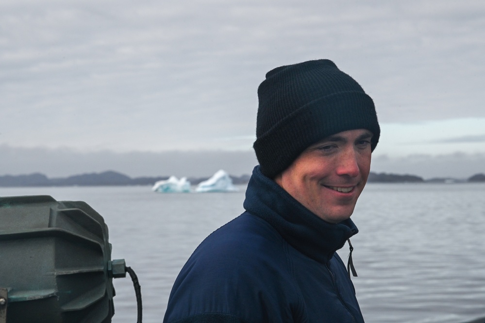 US Coast Guard Cutter Northland transits to Greenland