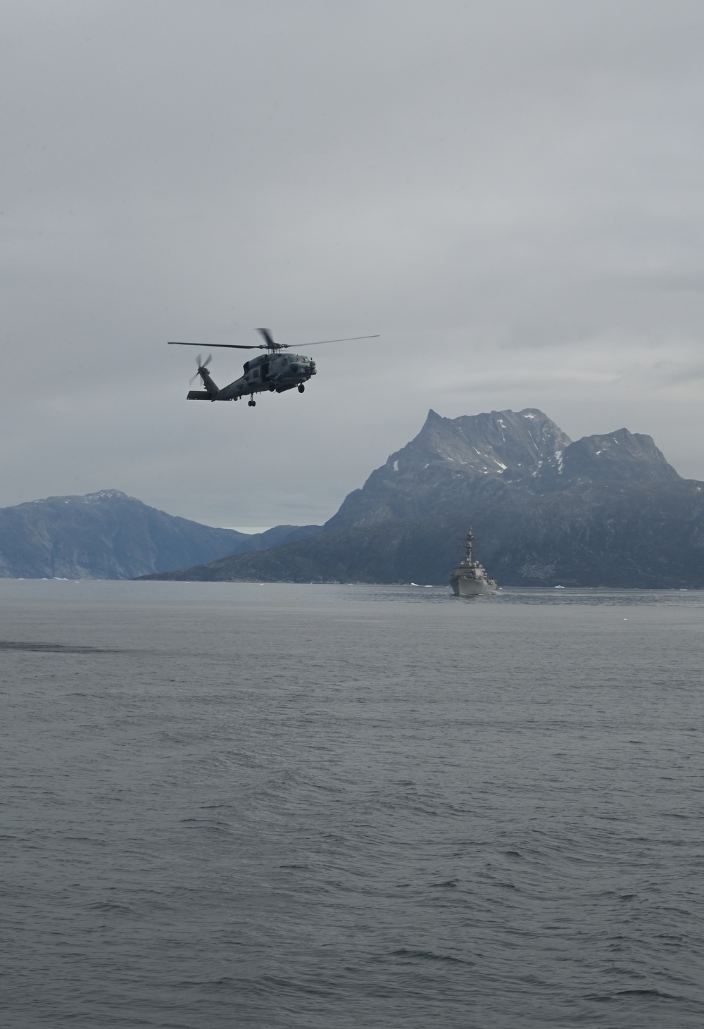 US Coast Guard Cutter Northland, Arctic partners transit to Greenland