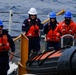 US Coast Guard Cutter Northland operates off Greenland