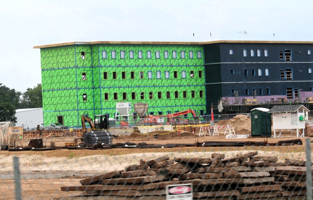 Fiscal year 2023-funded barracks project at Fort McCoy reaches 5 percent complete; foundation builds up as September work continues