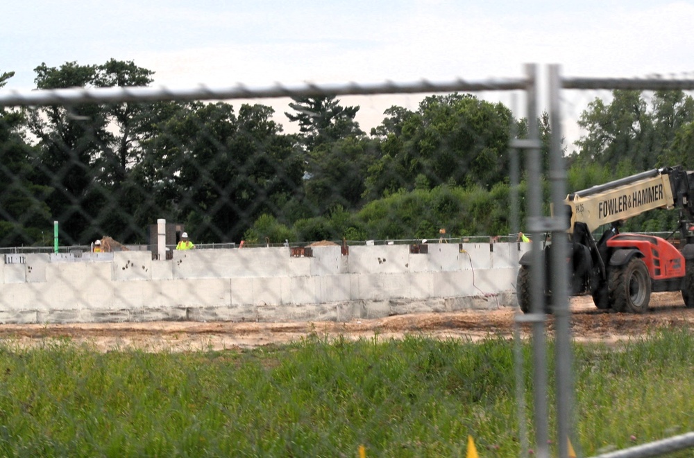 Fiscal year 2023-funded barracks project at Fort McCoy reaches 5 percent complete; foundation builds up as September work continues