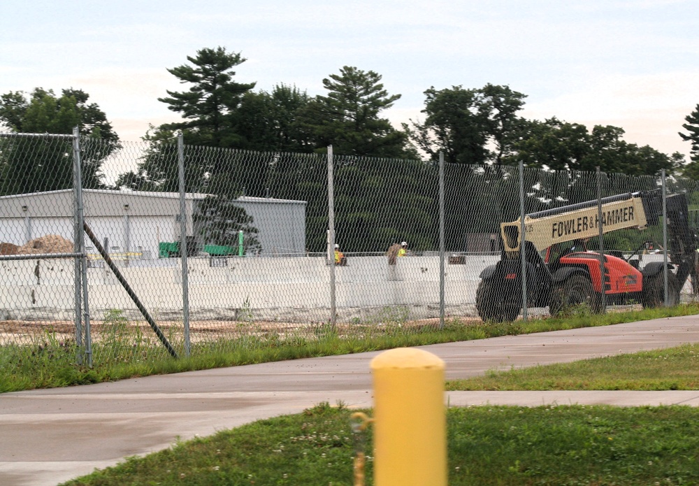 Fiscal year 2023-funded barracks project at Fort McCoy reaches 5 percent complete; foundation builds up as September work continues