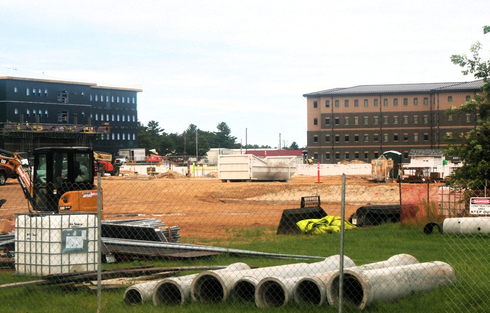 Fiscal year 2023-funded barracks project at Fort McCoy reaches 5 percent complete; foundation builds up as September work continues
