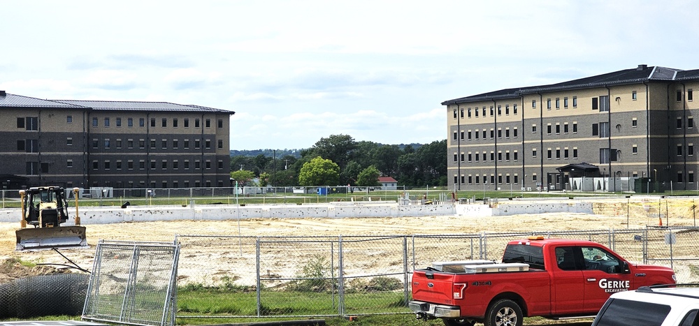 Fiscal year 2023-funded barracks project at Fort McCoy reaches 5 percent complete; foundation builds up as September work continues