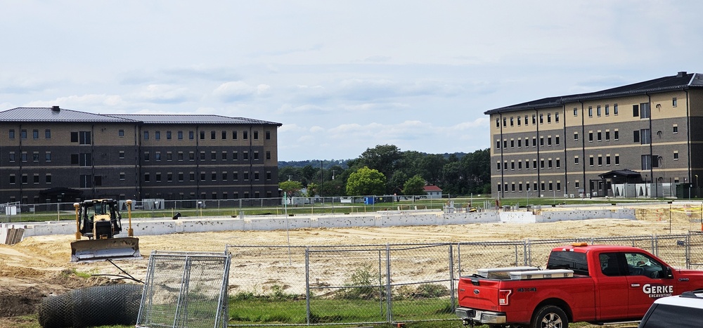 Fiscal year 2023-funded barracks project at Fort McCoy reaches 5 percent complete; foundation builds up as September work continues