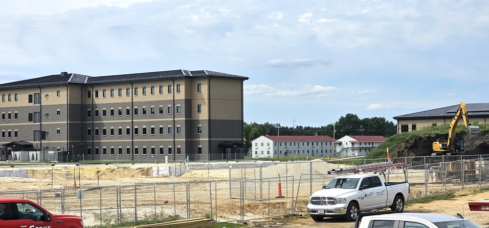 Fiscal year 2023-funded barracks project at Fort McCoy reaches 5 percent complete; foundation builds up as September work continues