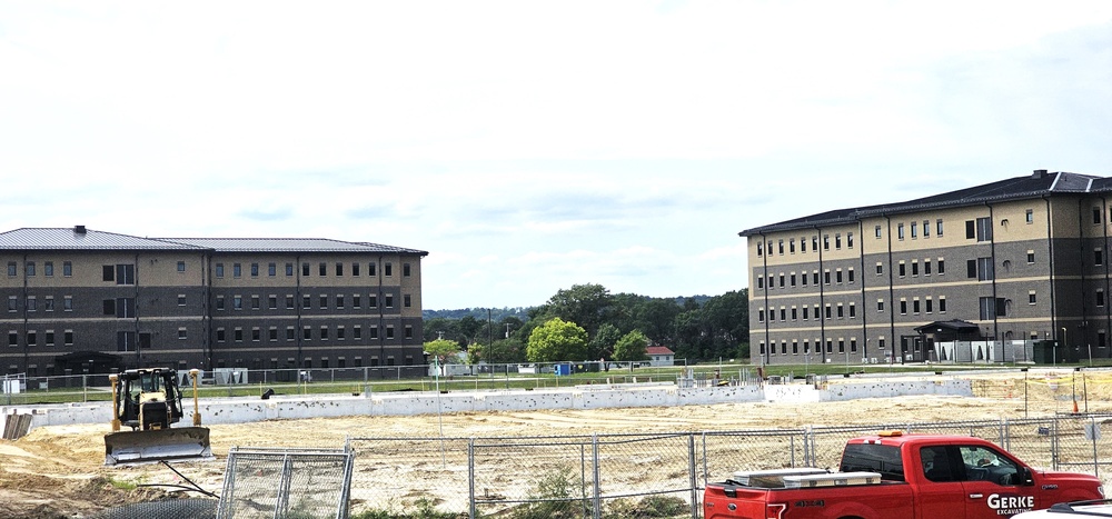 Fiscal year 2023-funded barracks project at Fort McCoy reaches 5 percent complete; foundation builds up as September work continues