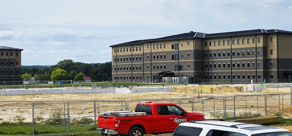 Fiscal year 2023-funded barracks project at Fort McCoy reaches 5 percent complete; foundation builds up as September work continues