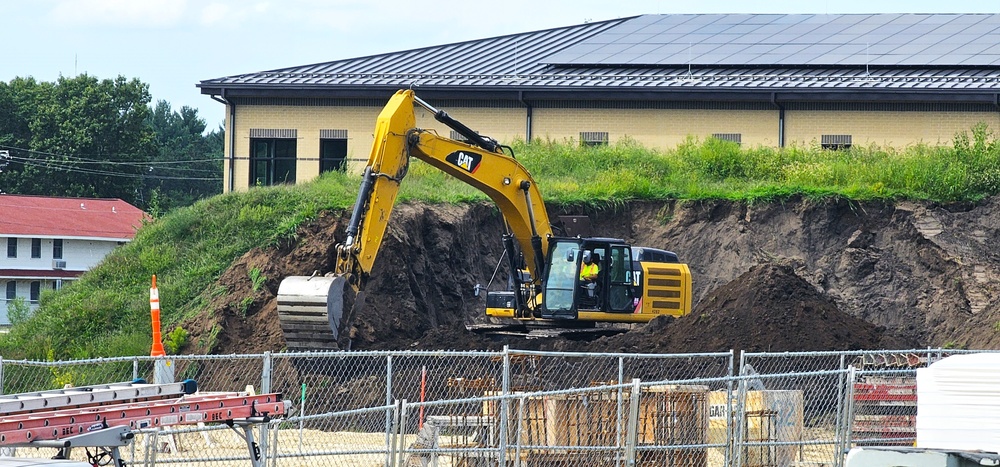 Fiscal year 2023-funded barracks project at Fort McCoy reaches 5 percent complete; foundation builds up as September work continues