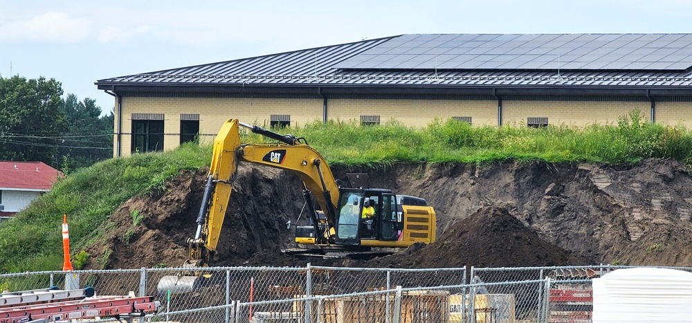 Fiscal year 2023-funded barracks project at Fort McCoy reaches 5 percent complete; foundation builds up as September work continues