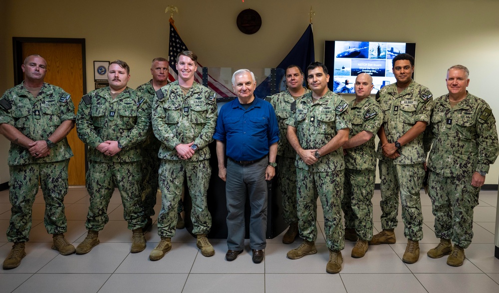 Sen. Jack Reed, D-R.I., chairman of the Senate Armed Services Committee visits Naval Submarine Training Center Pacific Detachment Guam