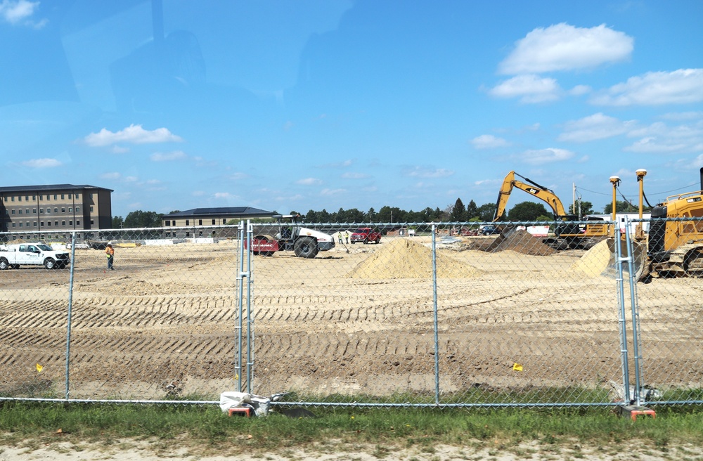 Fiscal year 2023-funded barracks project at Fort McCoy reaches 5 percent complete; foundation builds up as September work continues