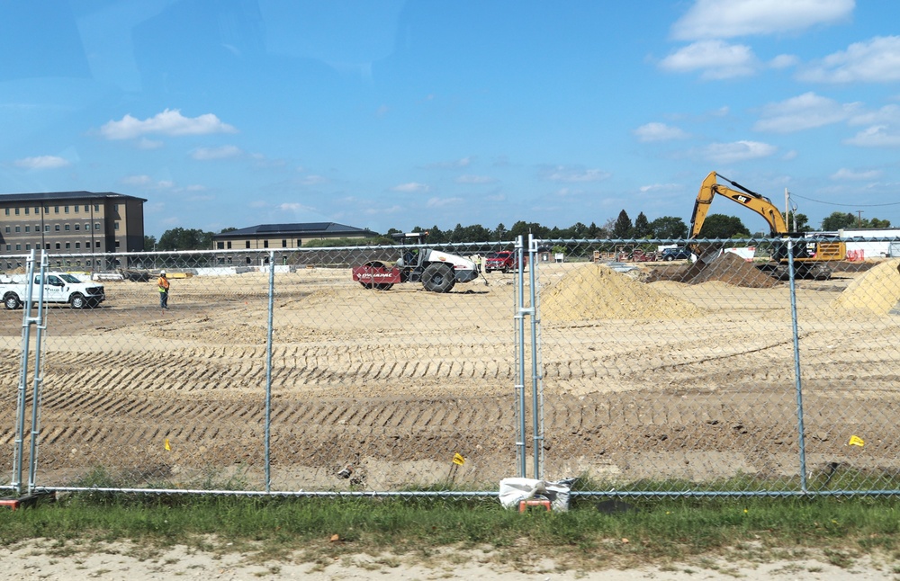 Fiscal year 2023-funded barracks project at Fort McCoy reaches 5 percent complete; foundation builds up as September work continues