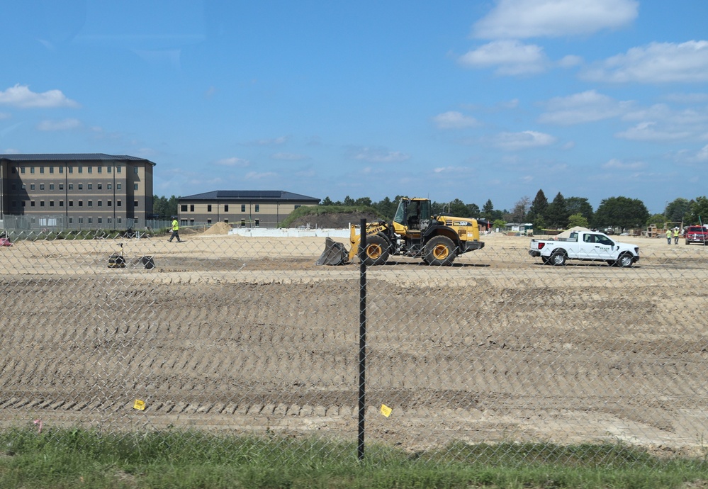 Fiscal year 2023-funded barracks project at Fort McCoy reaches 5 percent complete; foundation builds up as September work continues