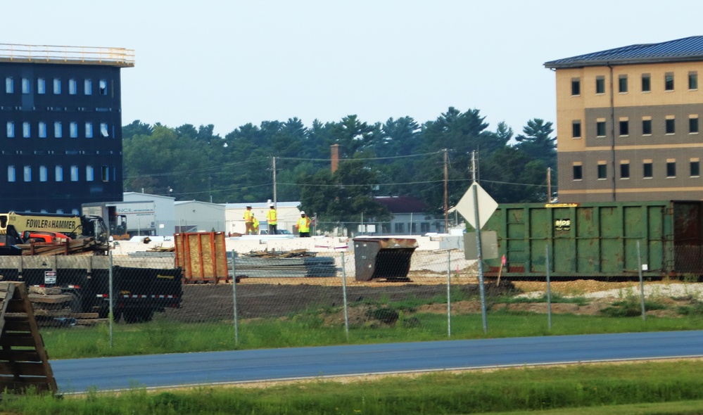 Fiscal year 2023-funded barracks project at Fort McCoy reaches 5 percent complete; foundation builds up as September work continues