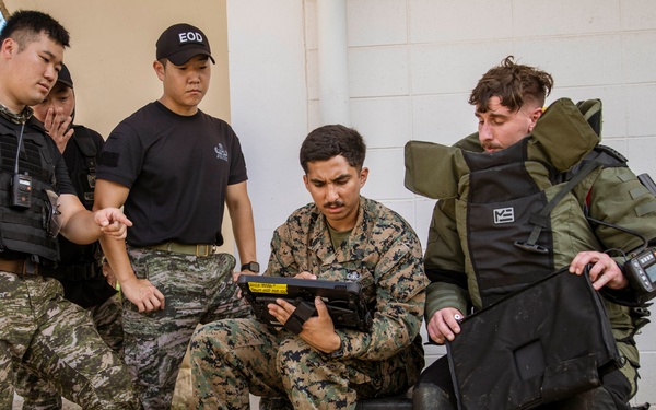 SY 24 | ROK Marines, 15th MEU Come Together for IED Training
