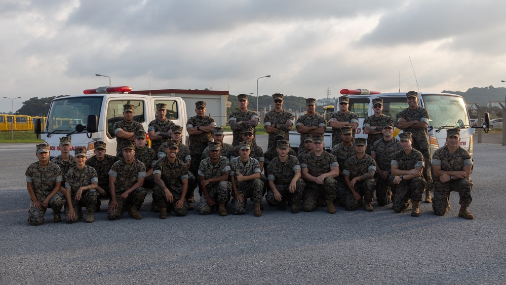 III MEF Marines conduct an Emergency Vehicle Operations Course