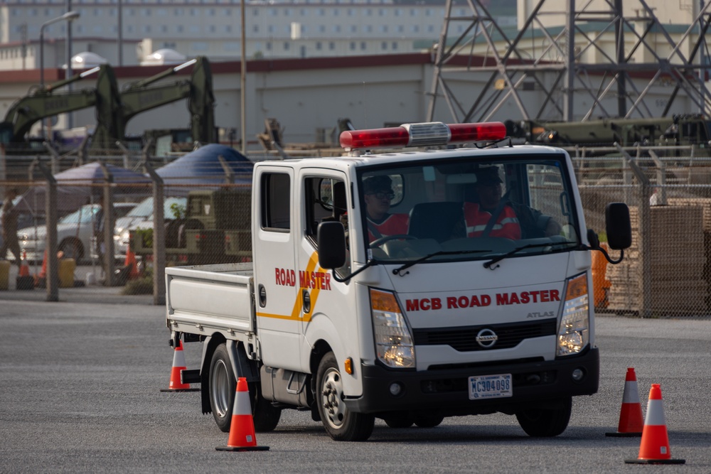 III MEF Marines conduct an Emergency Vehicle Operations Course