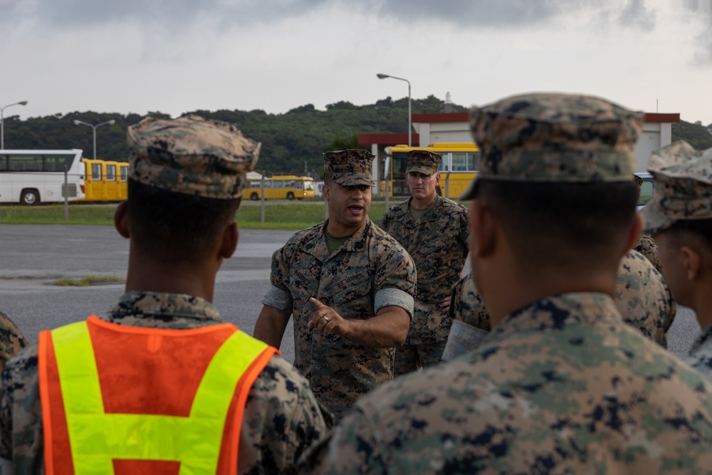 III MEF Marines conduct an Emergency Vehicle Operations Course