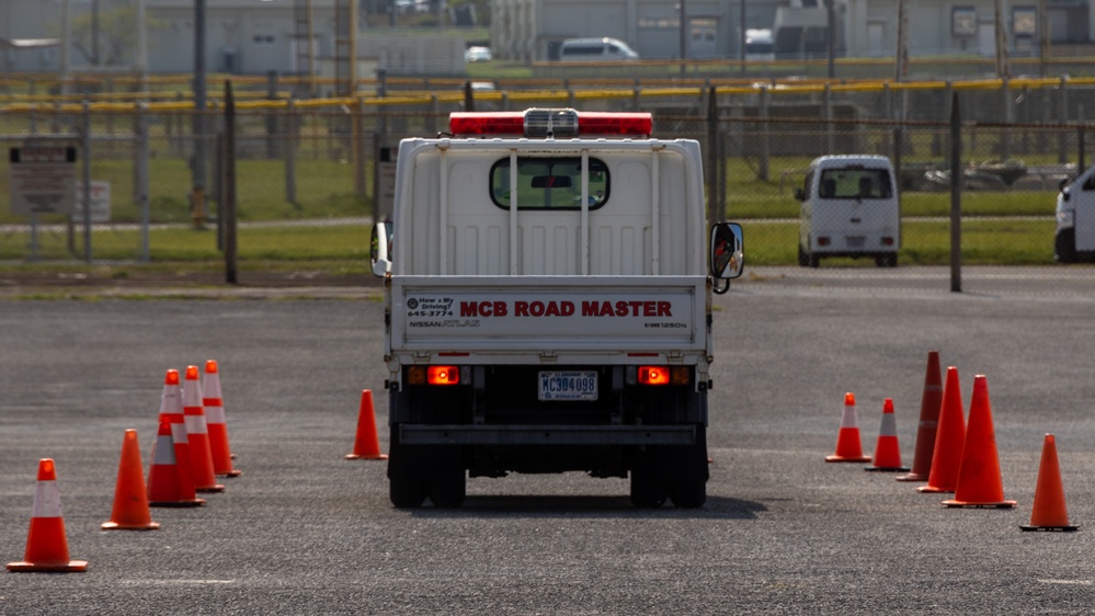 III MEF Marines conduct an Emergency Vehicle Operations Course