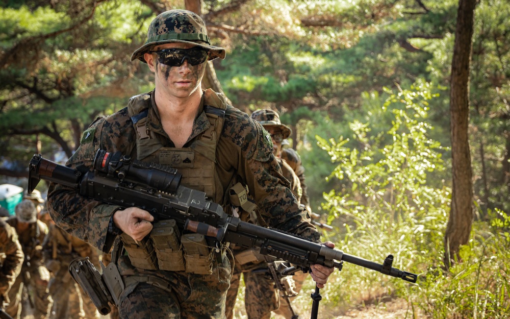 SY 24 | ROKMC and USMC Conduct Patrol Training