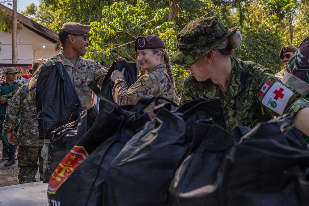 Super Garuda Shield 2024: TNI medical engagement event