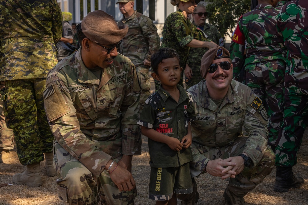 Super Garuda Shield 2024: TNI medical engagement event