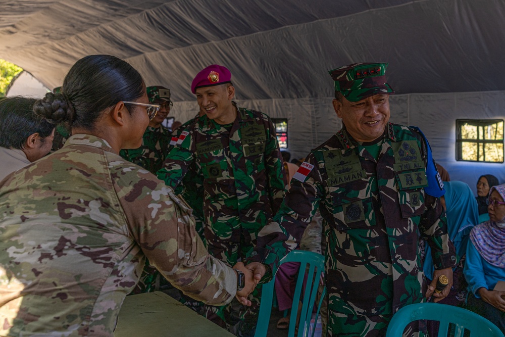 Super Garuda Shield 24: TNI medical engagement event