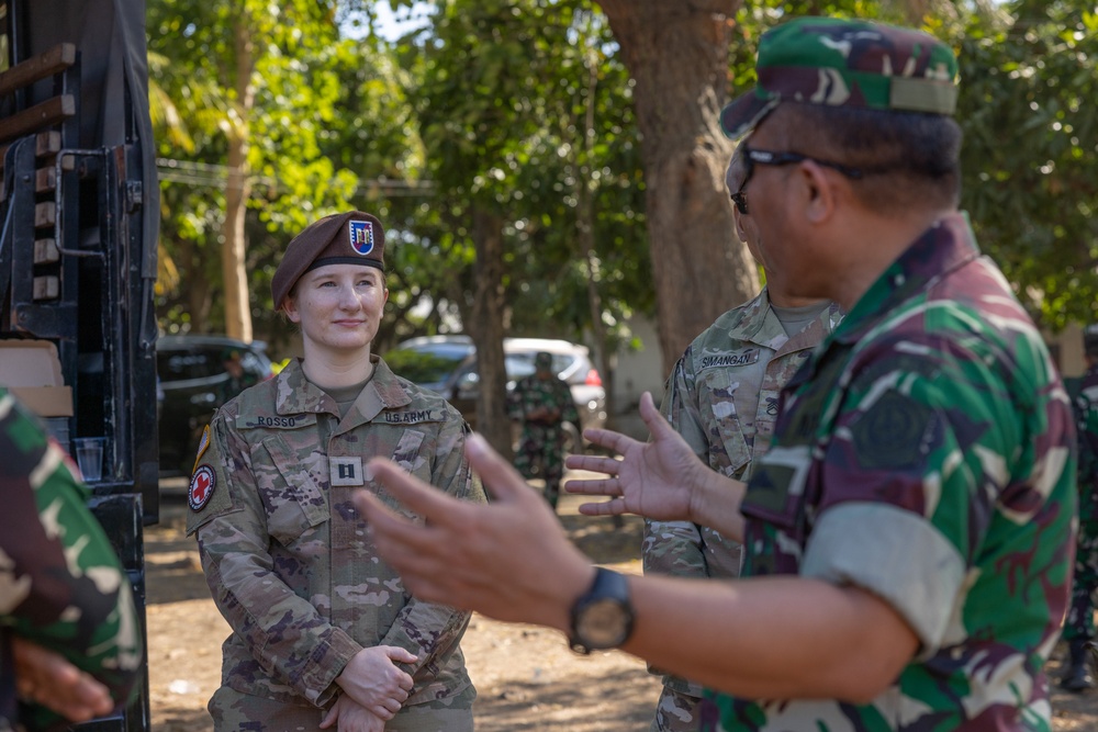 Super Garuda Shield 24: TNI medical engagement event