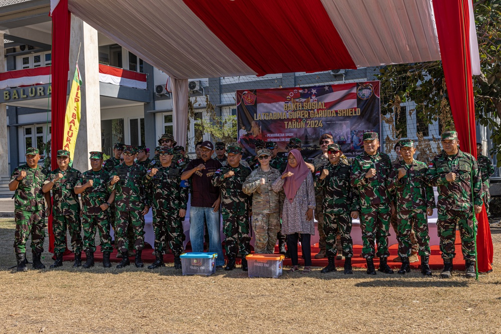 Super Garuda Shield 24: TNI medical engagement event