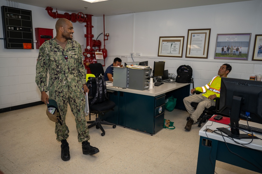 Logistics Specialist 1st Class Desmond Hall Sailor Spotlight