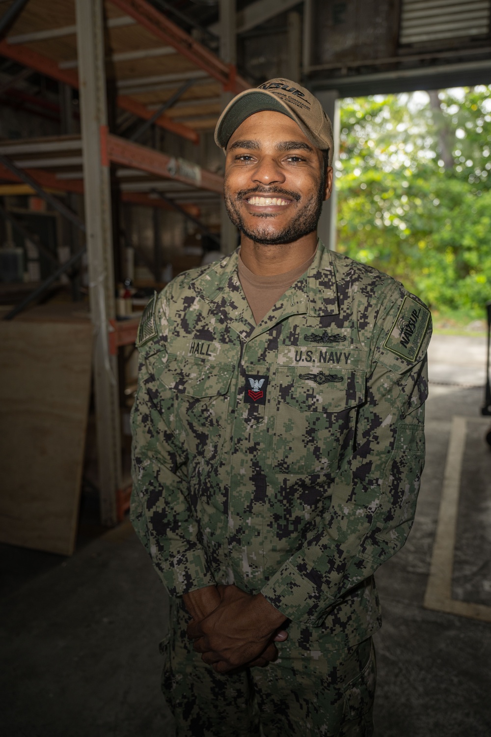 Logistics Specialist 1st Class Desmond Hall Sailor Spotlight