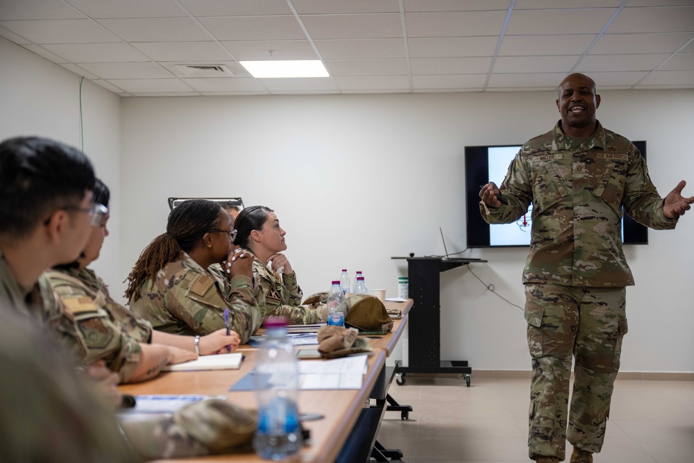 379th Airmen participate in Resiliency Training Assistant course