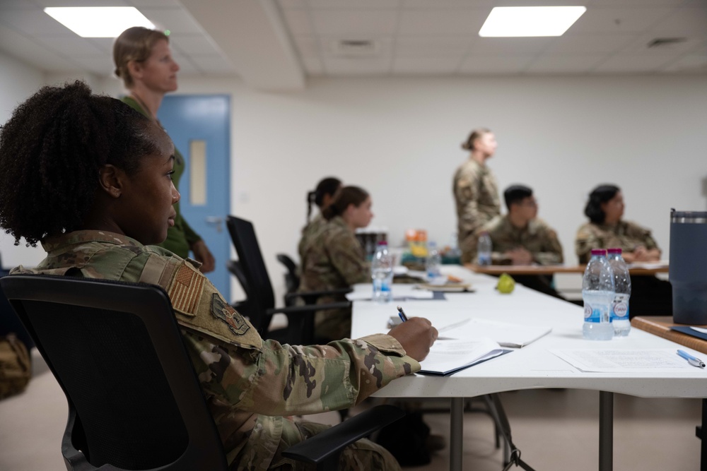 379th Airmen participate in Resiliency Training Assistant course