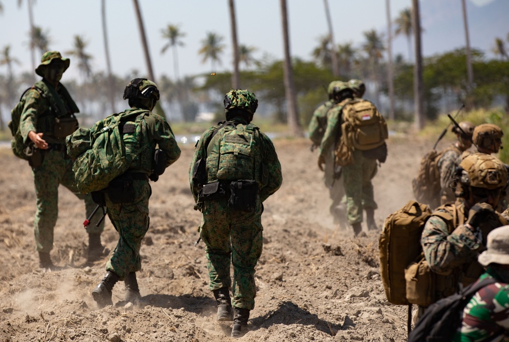 Super Garuda Shield 2024:Marine Amphibious assault exercise