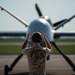 147th Attack Wing Maintainers Conduct Post-Flight Checks on MQ-9 Reaper