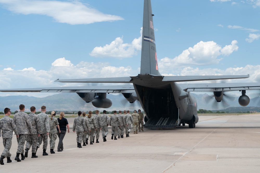 Peterson SFB host Civil Air Patrol cadets