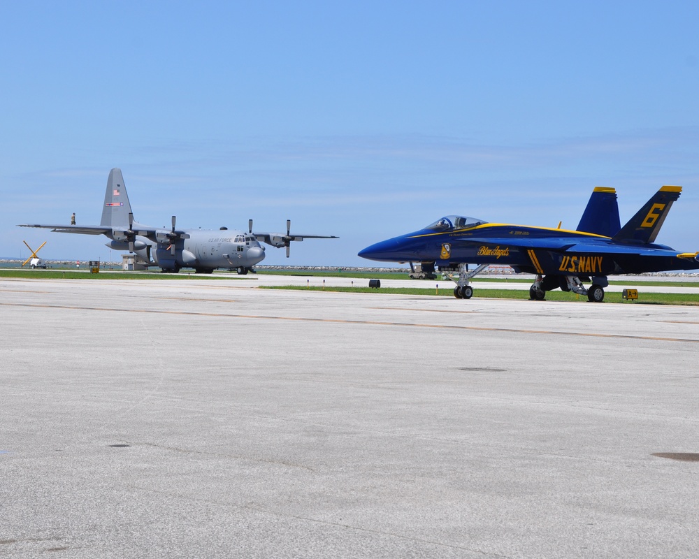 910th flies into Cleveland National Air Show